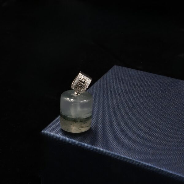 Vanying Stone Cylindrical Jadeite Pendant