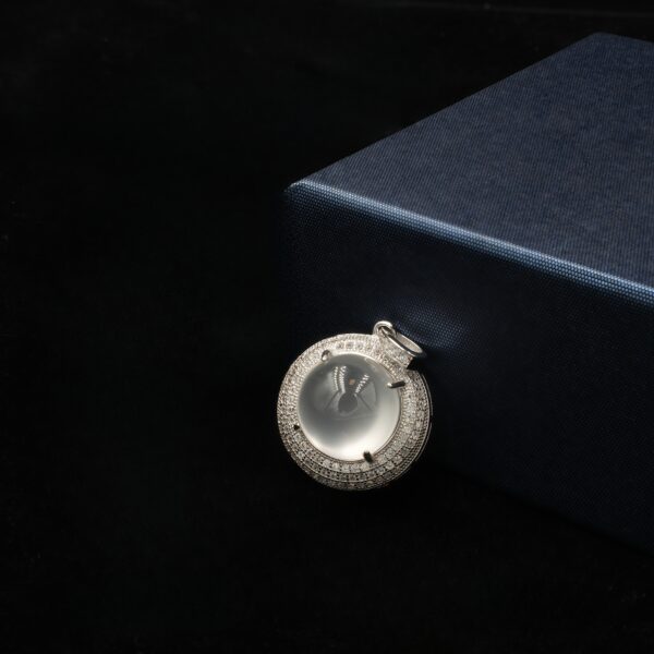 Vanying Stone Classic Cabochon Jadeite Pendant