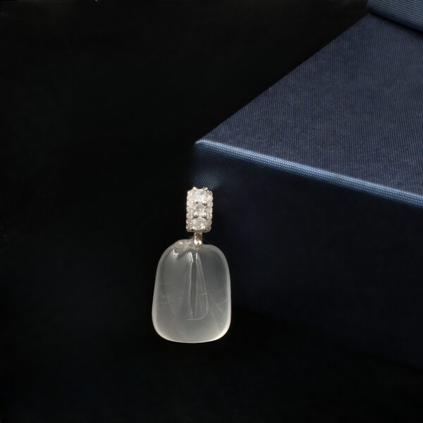 Vanying Stone Fugu Melon Jadeite Pendant