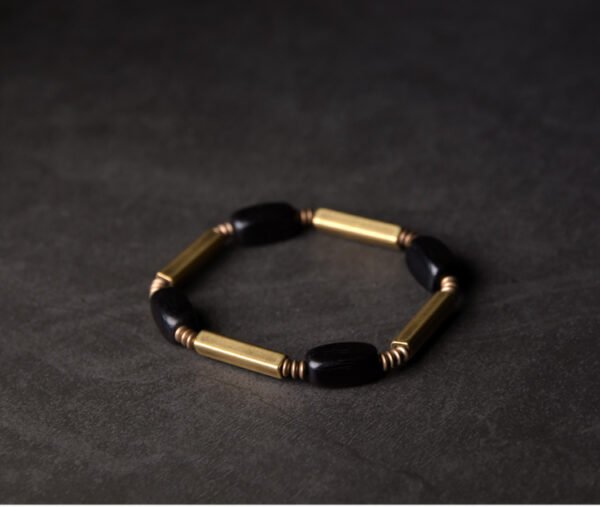 Evil-Warding Brass Core Bracelet