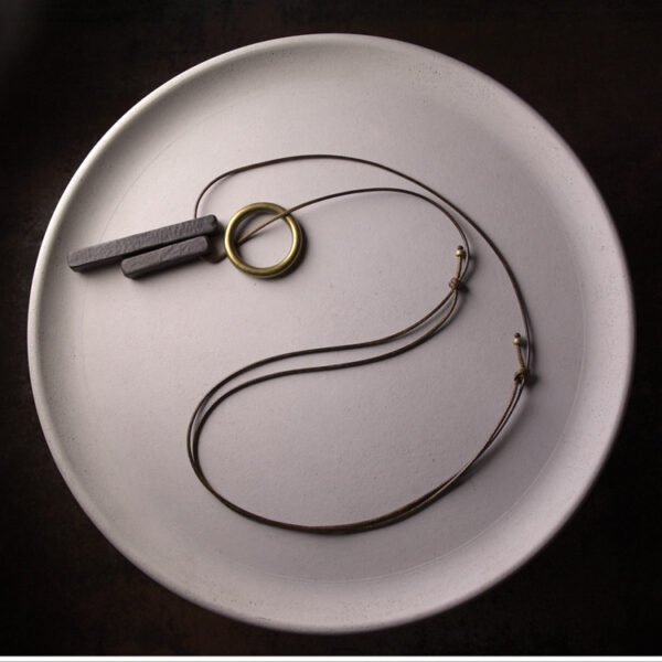 Ebony Aegis Necklace